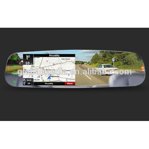 car accessories rearview mirror ultra-high brightness frameless mirror with mirror-link